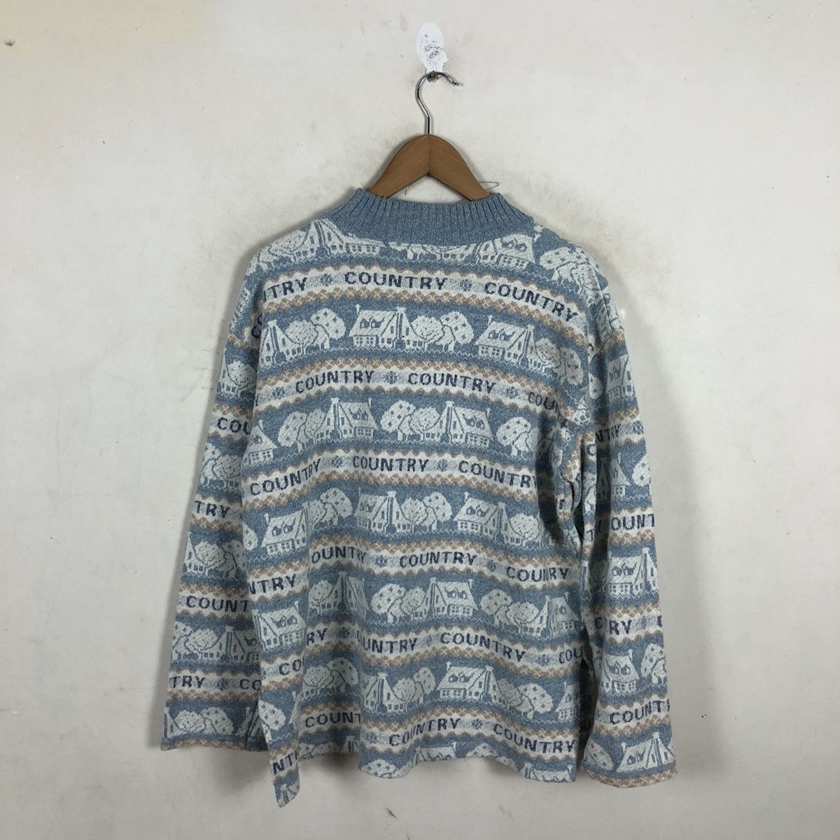 Japanese Brand PASTEL FIELD SWEATSHIRT NAVAJO DESIGN Size US L / EU 52-54 / 3 - 4 Thumbnail