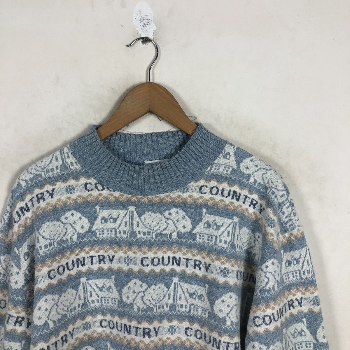 Japanese Brand PASTEL FIELD SWEATSHIRT NAVAJO DESIGN Size US L / EU 52-54 / 3 - 2 Thumbnail
