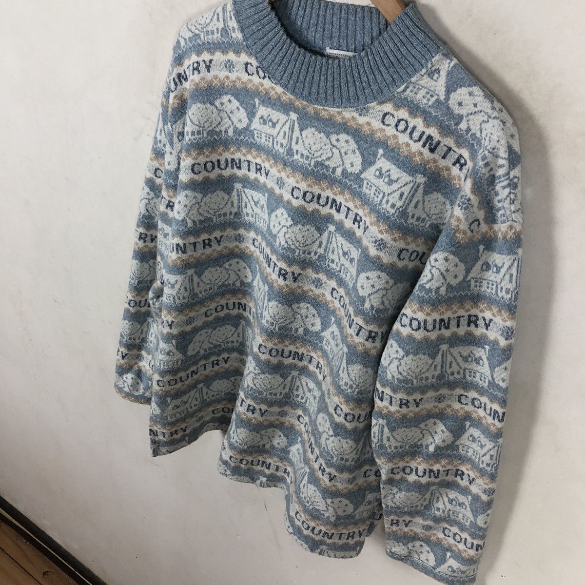 Japanese Brand PASTEL FIELD SWEATSHIRT NAVAJO DESIGN Size US L / EU 52-54 / 3 - 3 Thumbnail