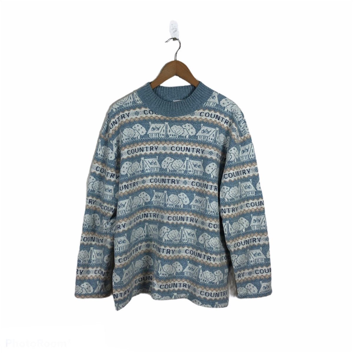 Japanese Brand PASTEL FIELD SWEATSHIRT NAVAJO DESIGN Size US L / EU 52-54 / 3 - 1 Thumbnail