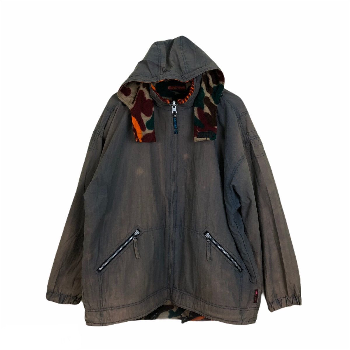 Japanese Brand Reversible Jacket Samas Italian Inspired by Canada Goose Size US M / EU 48-50 / 2 - 2 Thumbnail