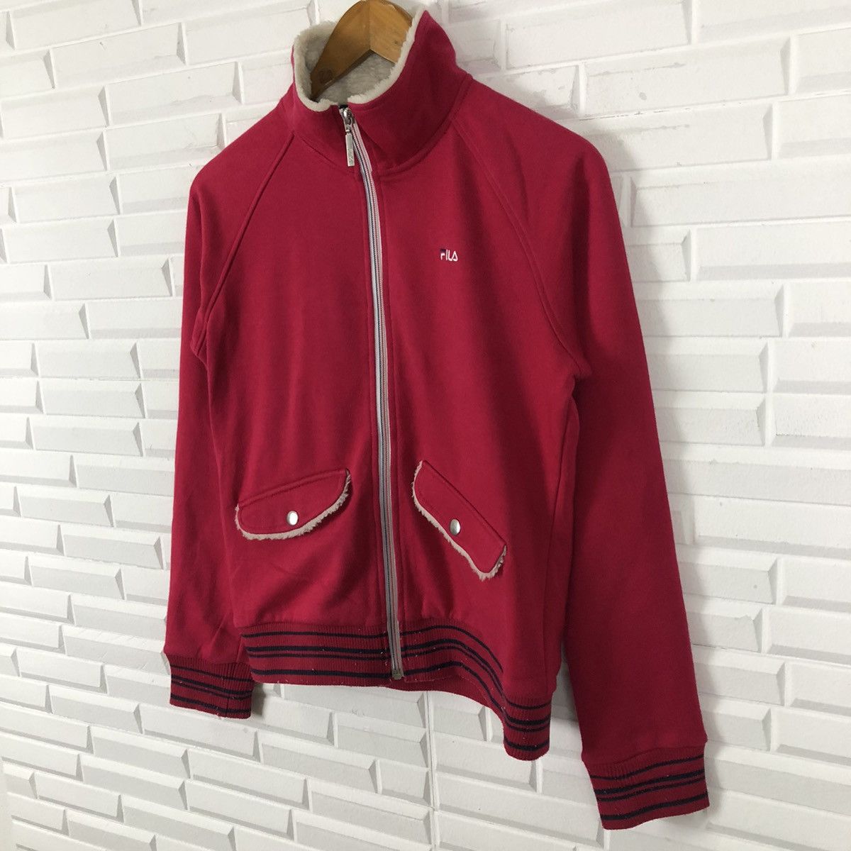 Fila FILA BJ CROPPED ZIPPER JACKET Size US M / EU 48-50 / 2 - 2 Thumbnail