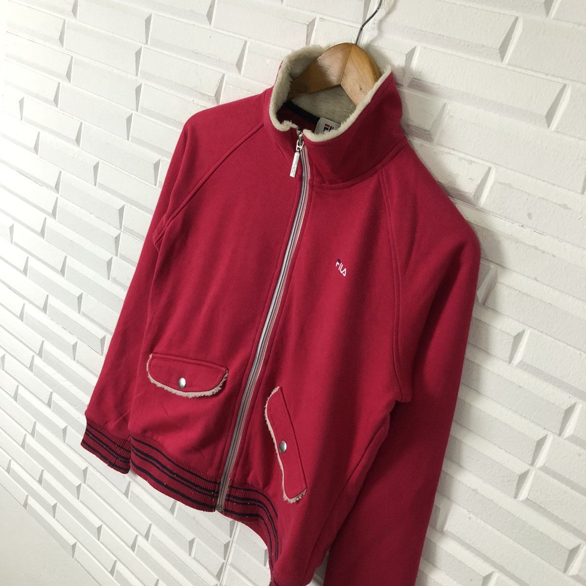 Fila FILA BJ CROPPED ZIPPER JACKET Size US M / EU 48-50 / 2 - 4 Thumbnail