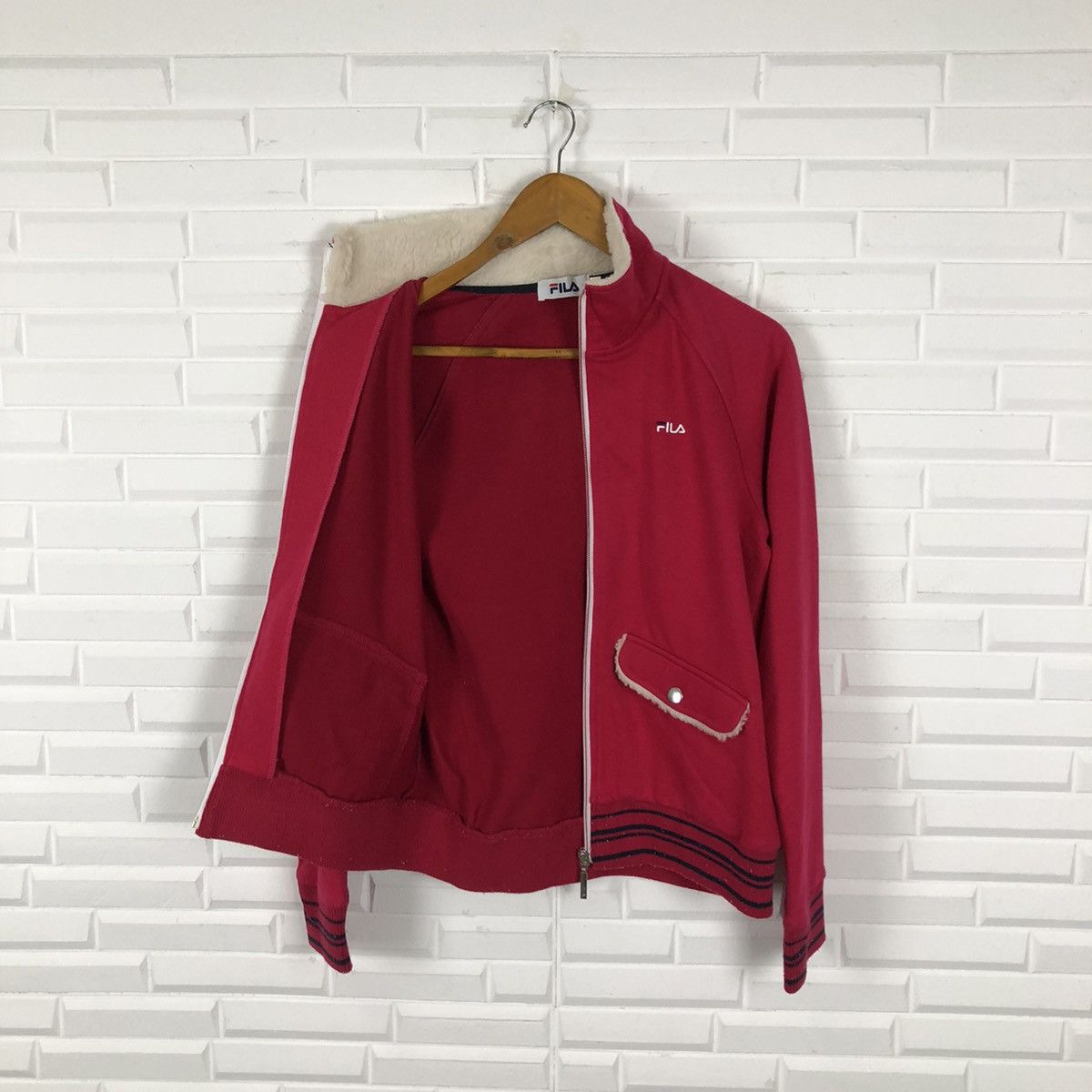 Fila FILA BJ CROPPED ZIPPER JACKET Size US M / EU 48-50 / 2 - 7 Thumbnail