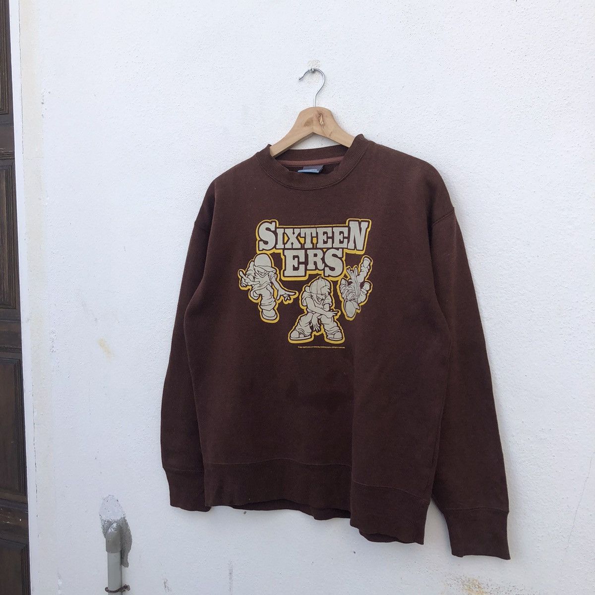Japanese Brand VINTAGE SIXTEENERS SWEATSHIRT BIGLOGO STREET FASHION DESIGN Size US M / EU 48-50 / 2 - 2 Thumbnail