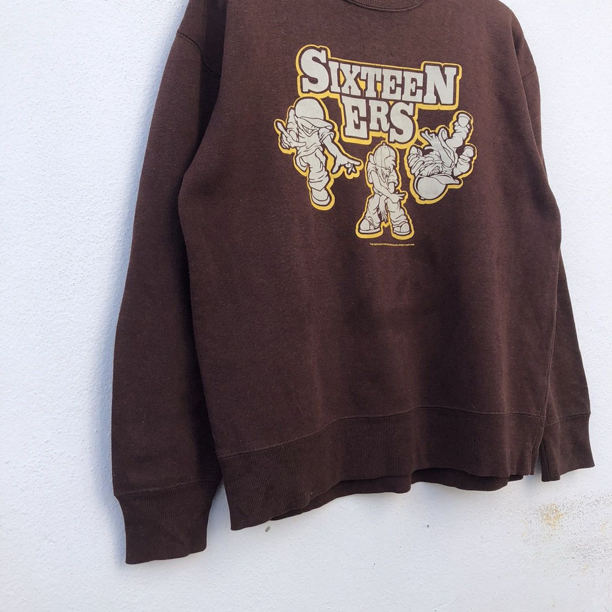 Japanese Brand VINTAGE SIXTEENERS SWEATSHIRT BIGLOGO STREET FASHION DESIGN Size US M / EU 48-50 / 2 - 4 Thumbnail