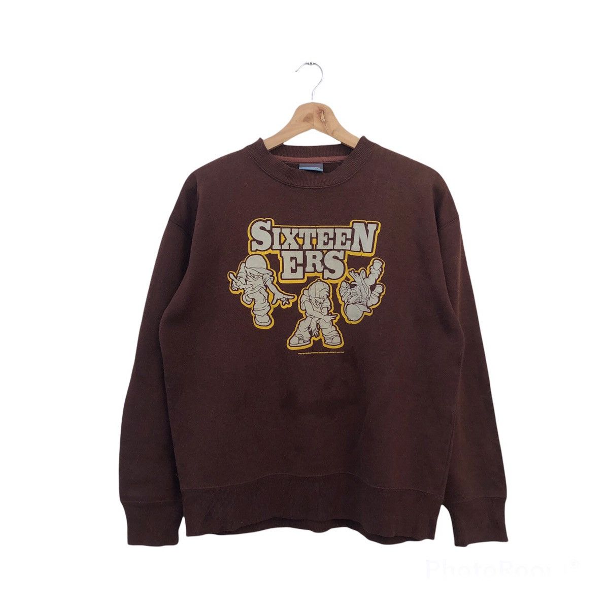 Japanese Brand VINTAGE SIXTEENERS SWEATSHIRT BIGLOGO STREET FASHION DESIGN Size US M / EU 48-50 / 2 - 1 Thumbnail