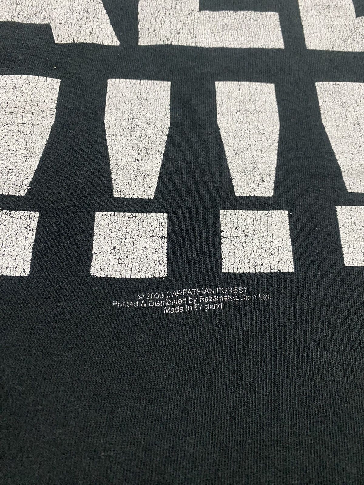Band Tees Vintage Carpathian Forrest FUCK YOU ALL t shirt Size US L / EU 52-54 / 3 - 5 Thumbnail