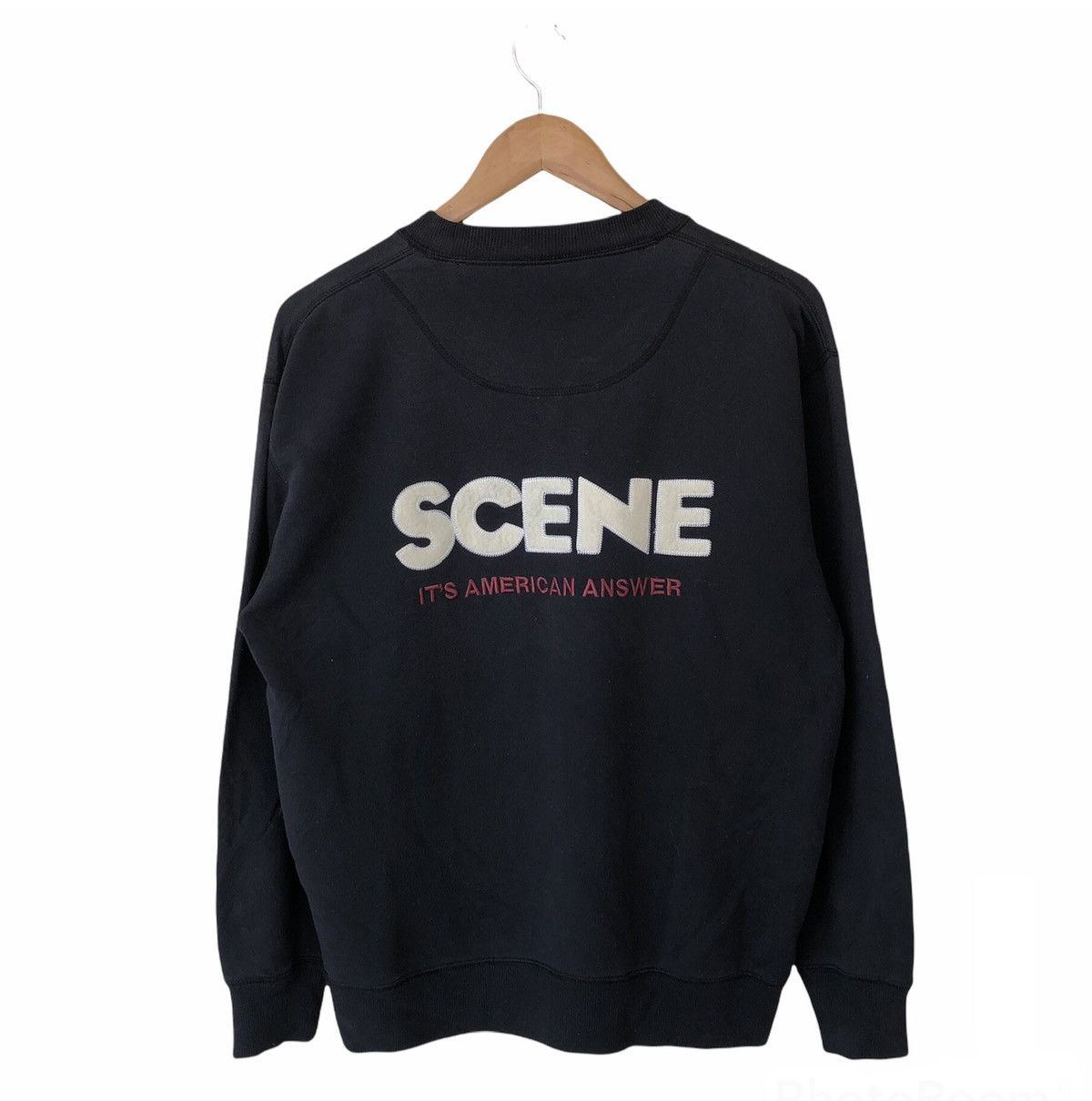 Japanese Brand VINTAGE SCENE SWEATSHIRT BIG LOGO EMBROIDERY Size US M / EU 48-50 / 2 - 1 Thumbnail