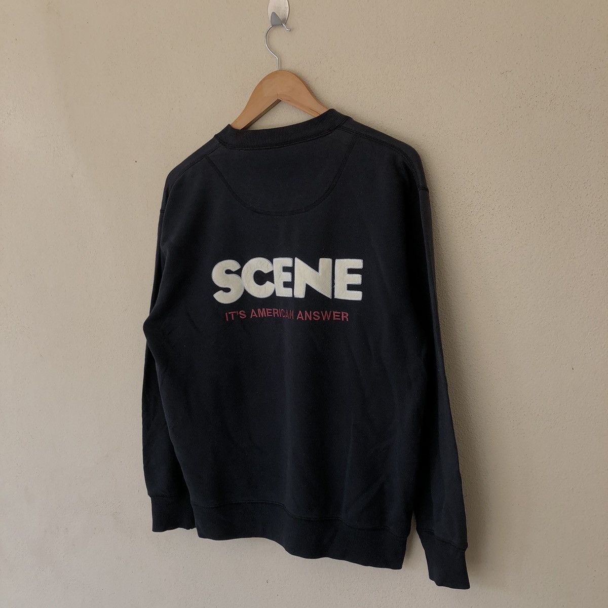 Japanese Brand VINTAGE SCENE SWEATSHIRT BIG LOGO EMBROIDERY Size US M / EU 48-50 / 2 - 2 Thumbnail