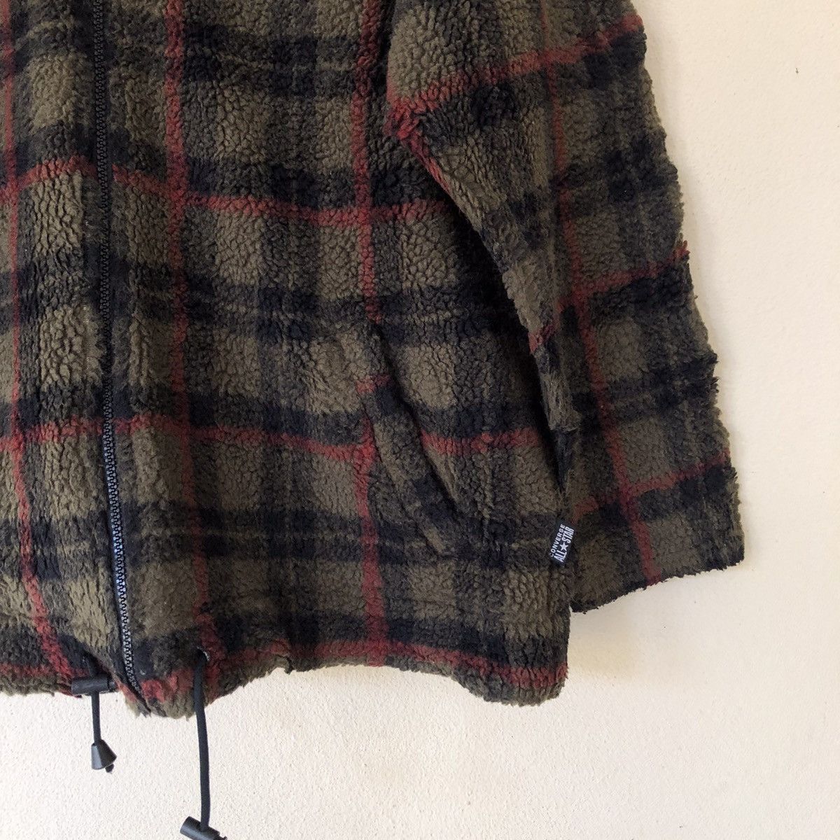 Converse × Vintage VINTAGE FLEECE ZIPPER JACKET CONVERSE Size US L / EU 52-54 / 3 - 5 Thumbnail