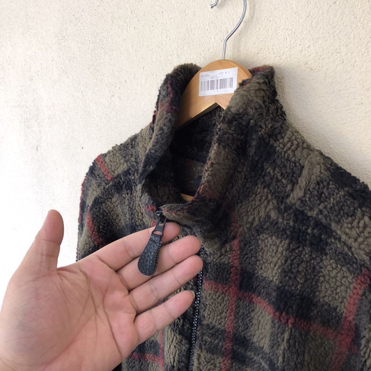 Converse × Vintage VINTAGE FLEECE ZIPPER JACKET CONVERSE Size US L / EU 52-54 / 3 - 4 Thumbnail