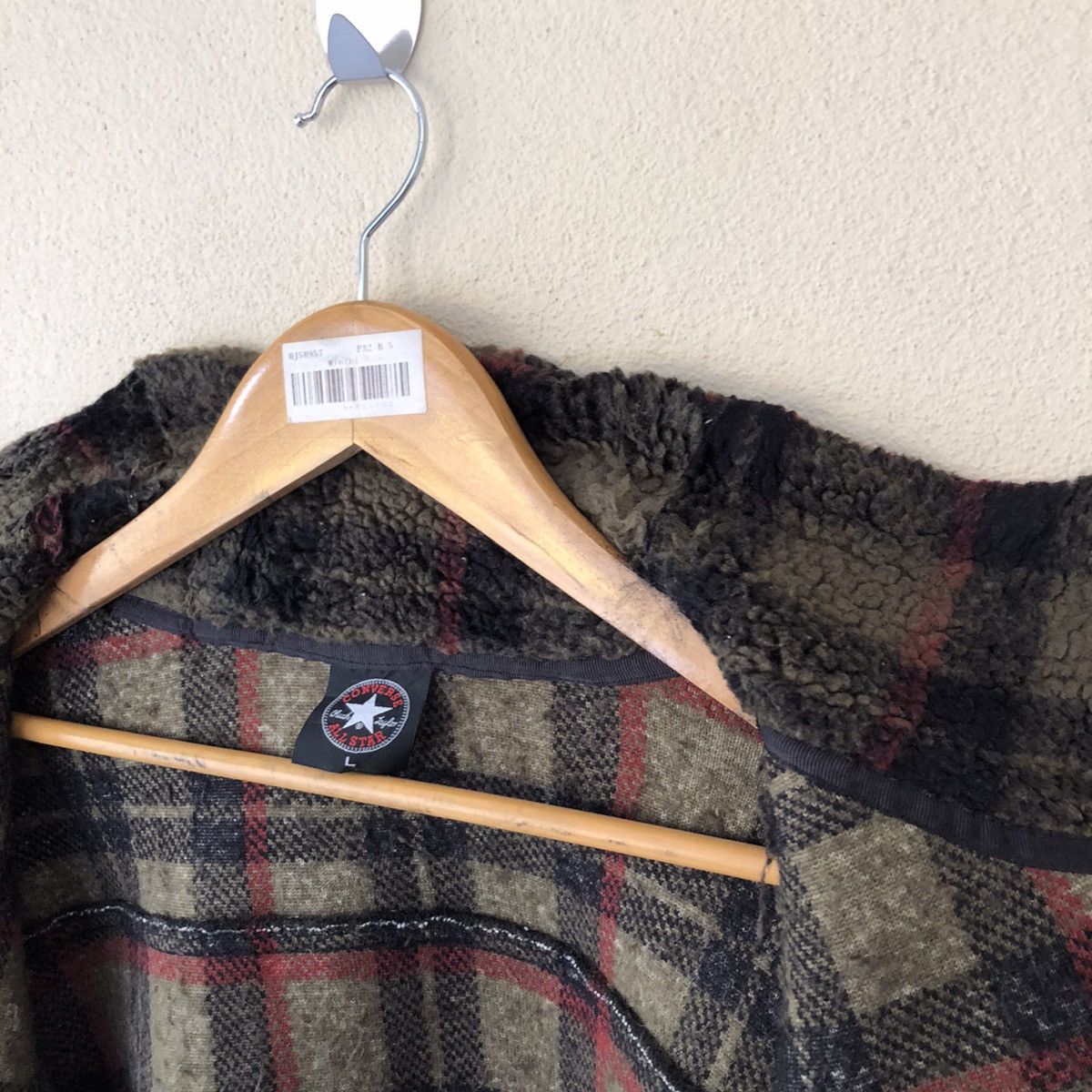 Converse × Vintage VINTAGE FLEECE ZIPPER JACKET CONVERSE Size US L / EU 52-54 / 3 - 10 Thumbnail