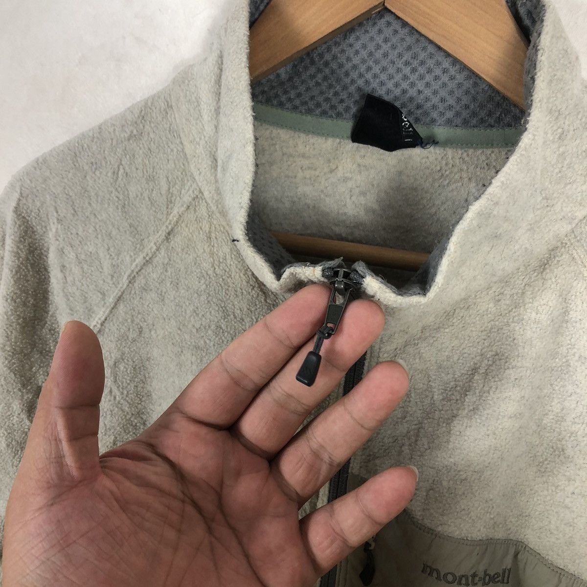 Japanese Brand MONTBELL LIGHT FLEECE JACKET -XL Size US XL / EU 56 / 4 - 5 Thumbnail