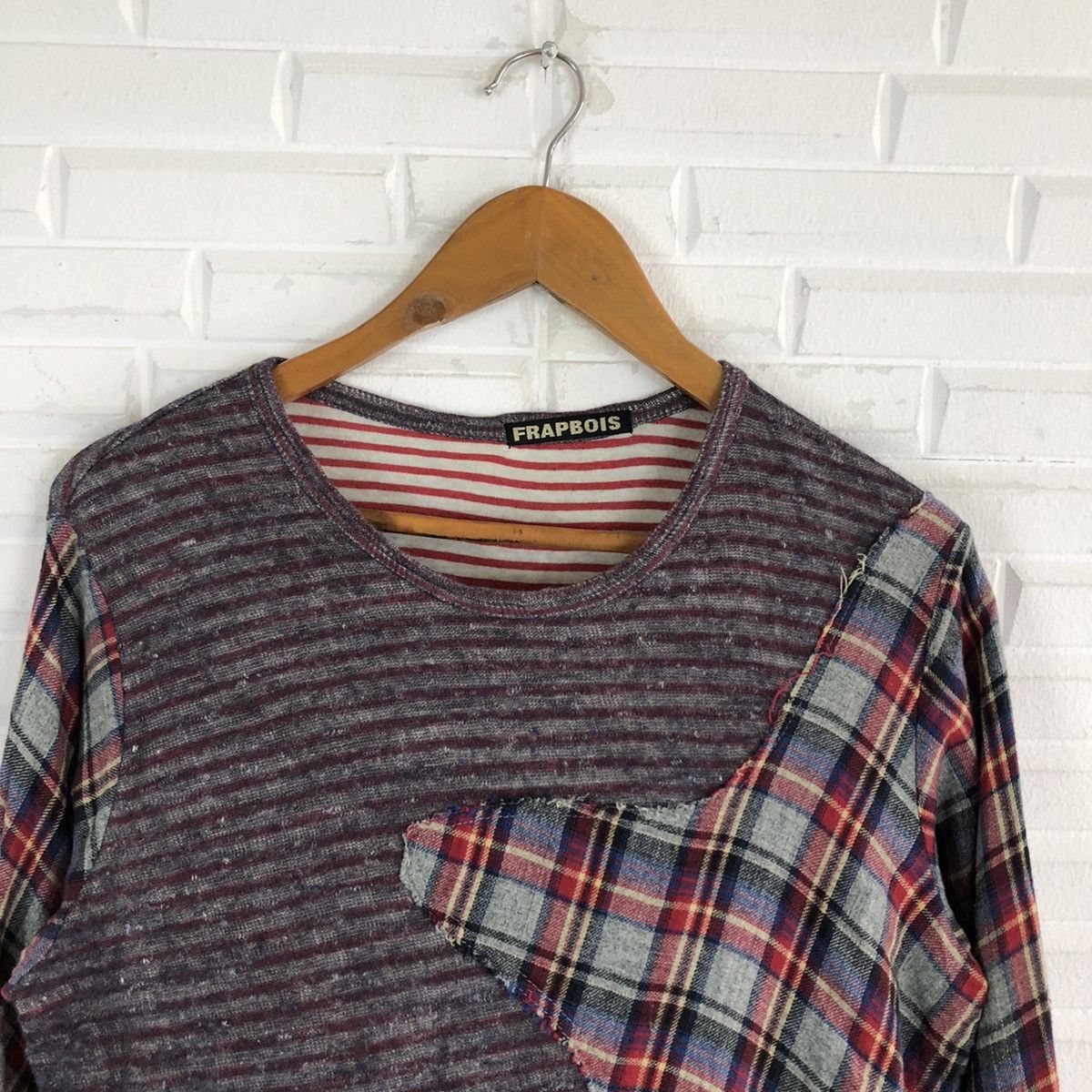 Issey Miyake ISSEY MIYAKE FRAPBOIS PATCH WORK DESIGN LONG SLEEVE Size US S / EU 44-46 / 1 - 3 Thumbnail