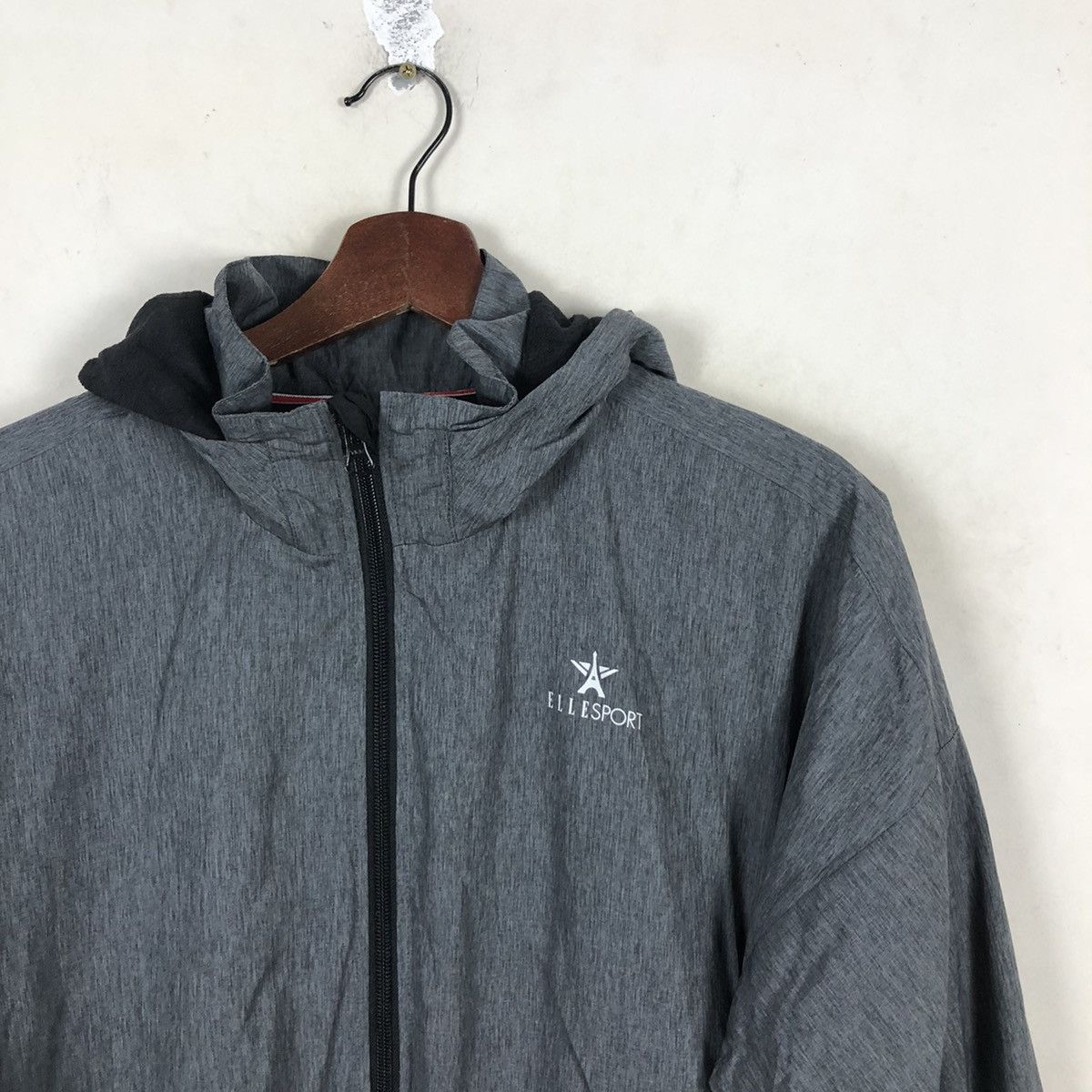 Japanese Brand SURVIVAL HOODIE JACKET ELLE SPORT NICE DESIGN Size US L / EU 52-54 / 3 - 2 Thumbnail