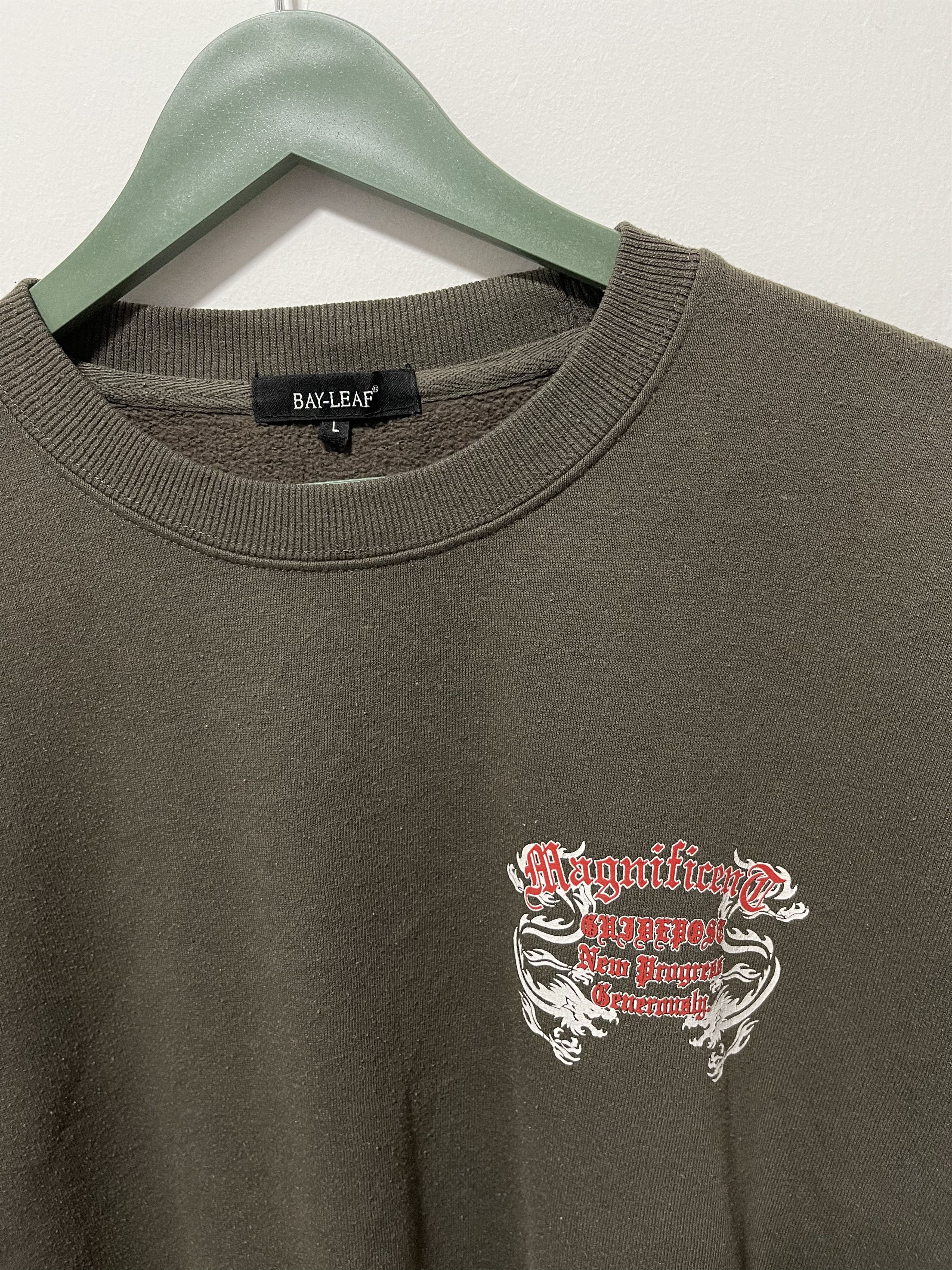 Dragonfly × Japanese Brand × Vintage Vintage Dragonfly Big Logo Tattoo Style Sweatshirt Size US M / EU 48-50 / 2 - 8 Thumbnail
