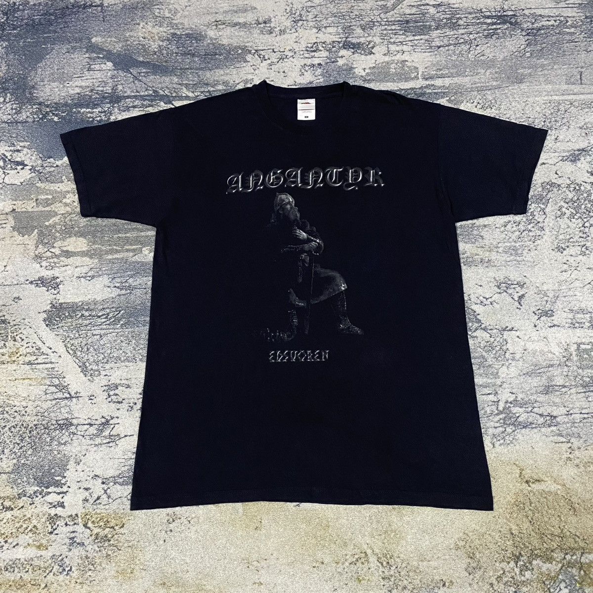 Band Tees Vintage Angantyr Raw Black Metal Band Tees Size US M / EU 48-50 / 2 - 1 Thumbnail