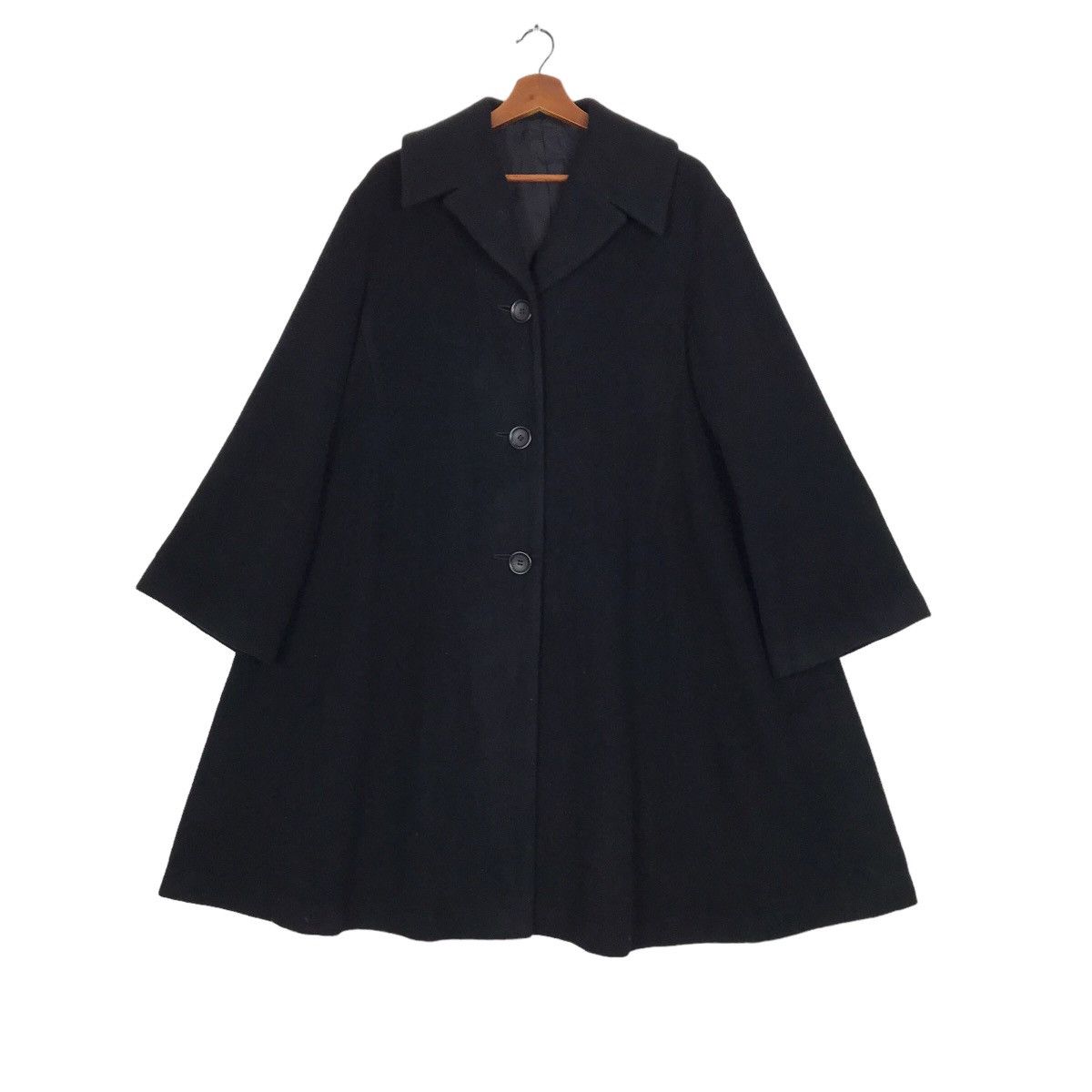 Y's Vintage Y’s Yohji Yamamoto Women Wool Coat Size L / US 10 / IT 46 - 2 Thumbnail