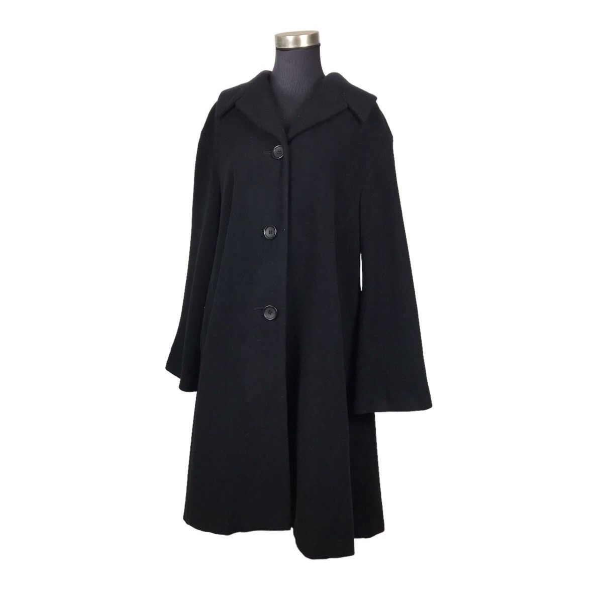 Y's Vintage Y’s Yohji Yamamoto Women Wool Coat Size L / US 10 / IT 46 - 1 Thumbnail