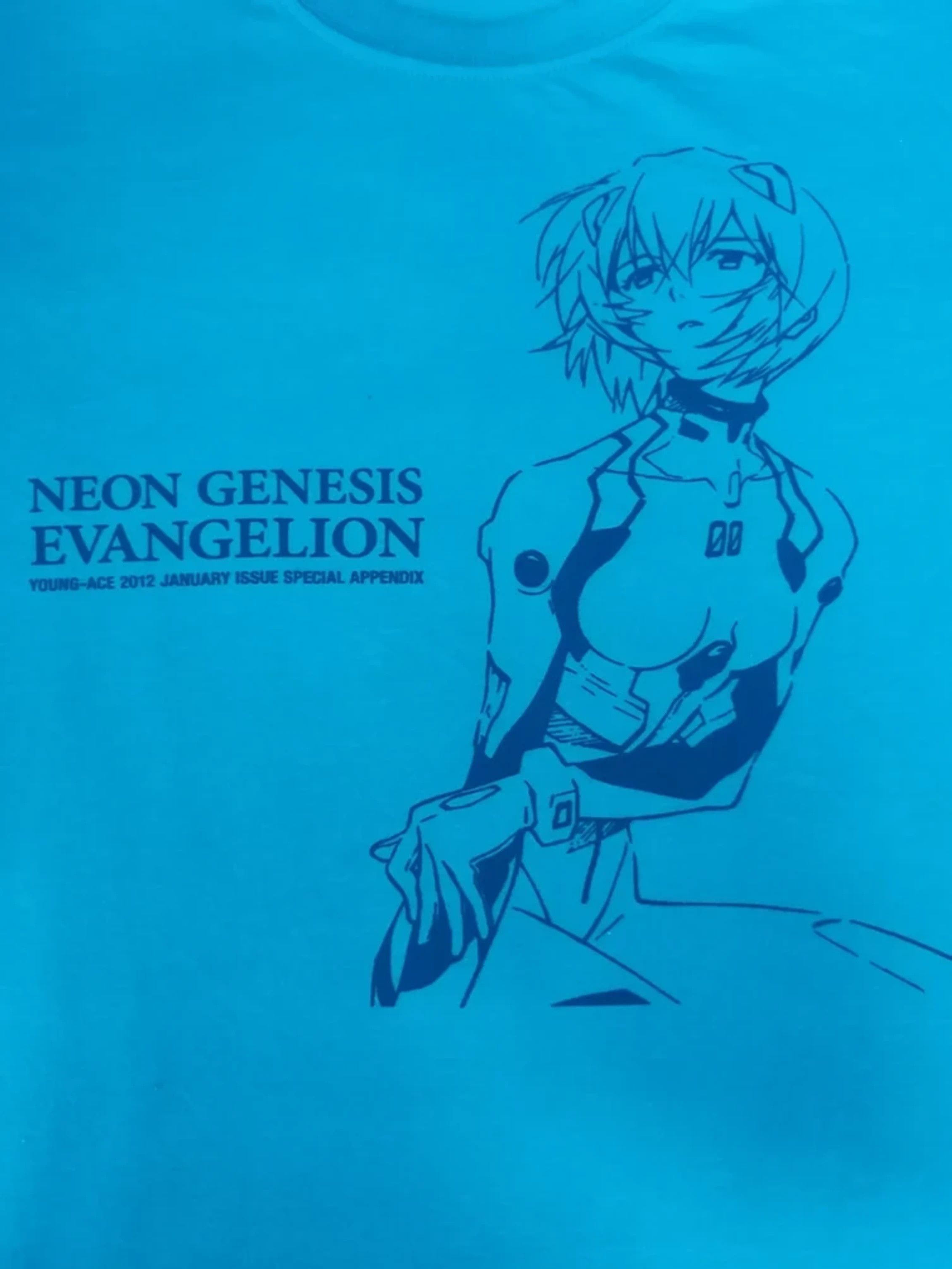 Anime Vintage Evangelion Japan Anime Tee Akira Bleach Size US M / EU 48-50 / 2 - 2 Thumbnail