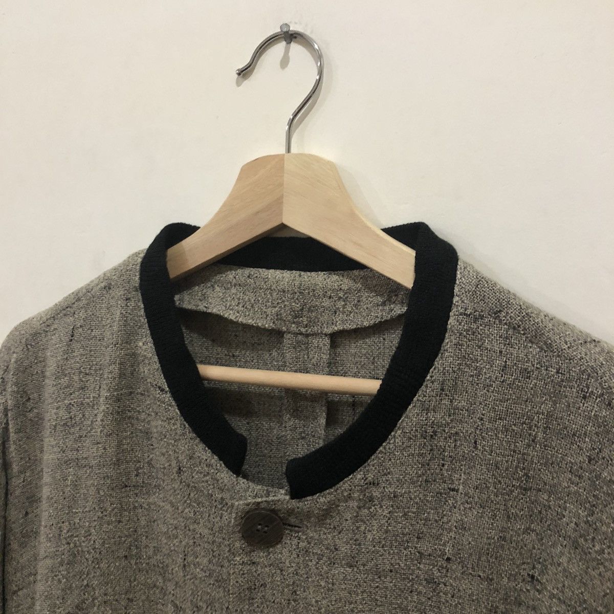 Japanese Brand 🔥VINTAGE BUTTON CHORE WORK JACKET 100% JAPAN ISSEY MIYAKE Size US M / EU 48-50 / 2 - 4 Thumbnail
