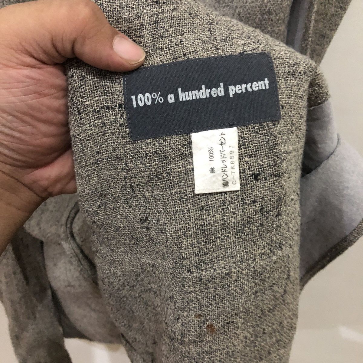 Japanese Brand 🔥VINTAGE BUTTON CHORE WORK JACKET 100% JAPAN ISSEY MIYAKE Size US M / EU 48-50 / 2 - 8 Thumbnail