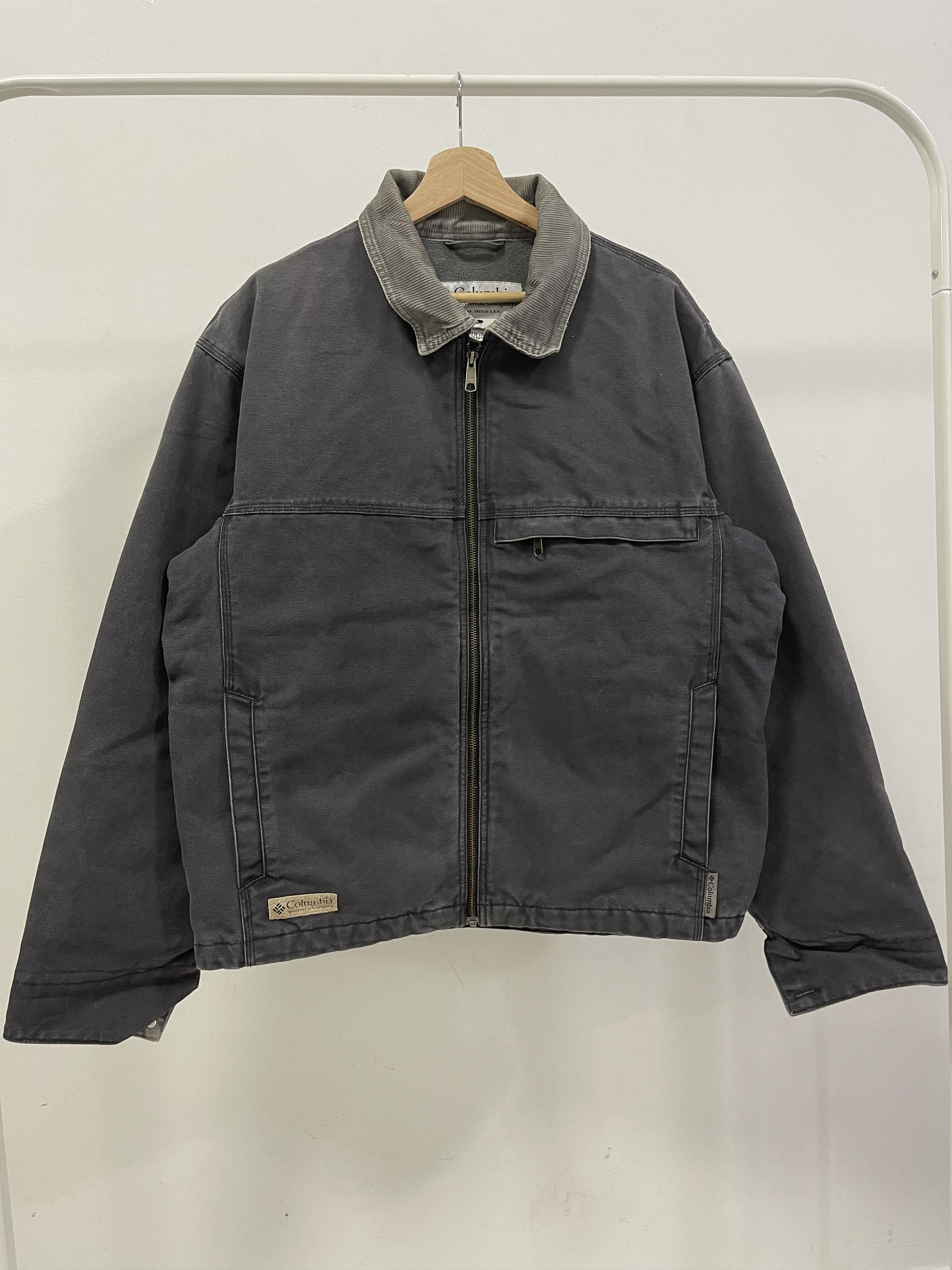 Vintage Columbia Sportwear Bomber Style Jacket