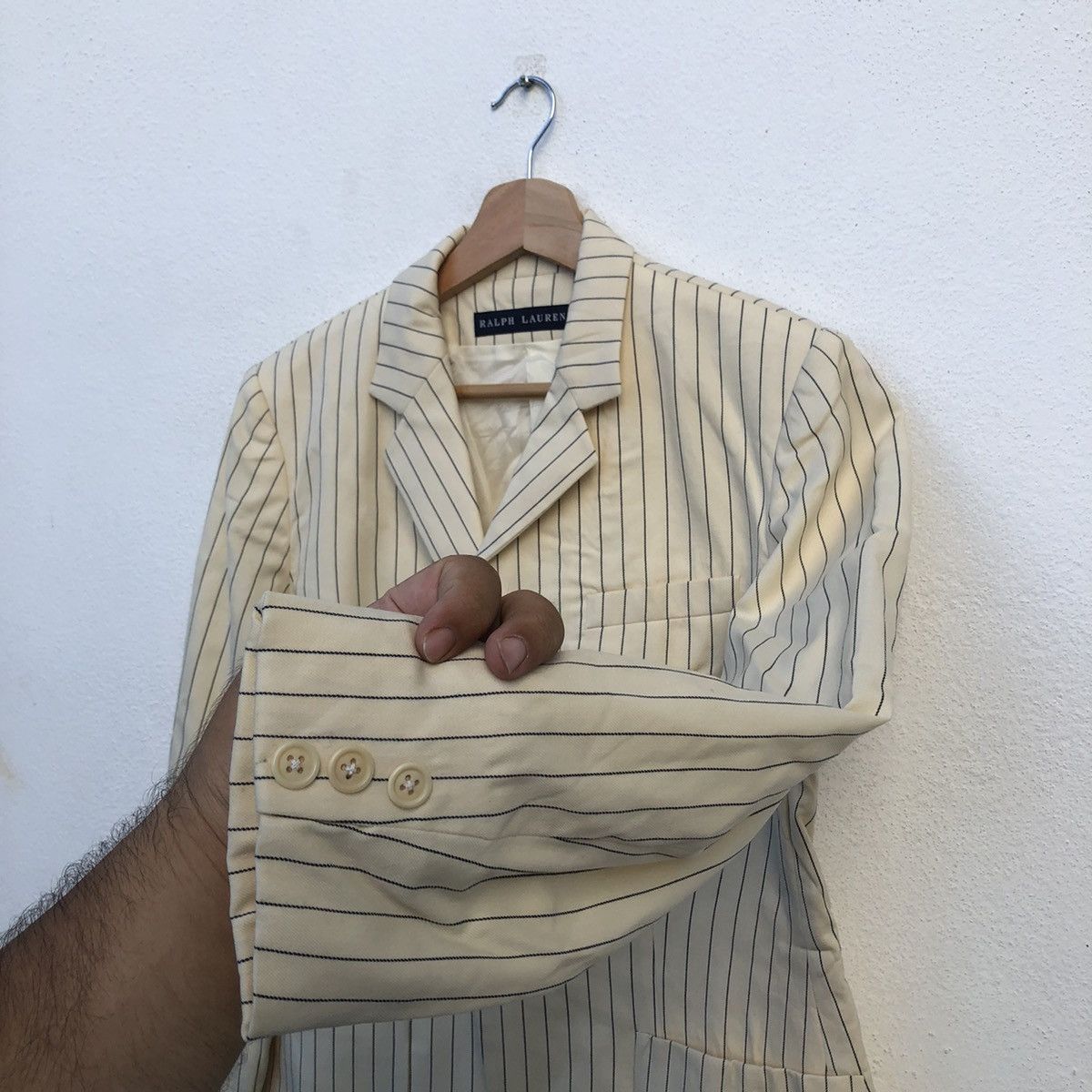 Japanese Brand VINTAGE RALPH LAUREN JACKET STRIPE DESIGN Size US M / EU 48-50 / 2 - 6 Thumbnail