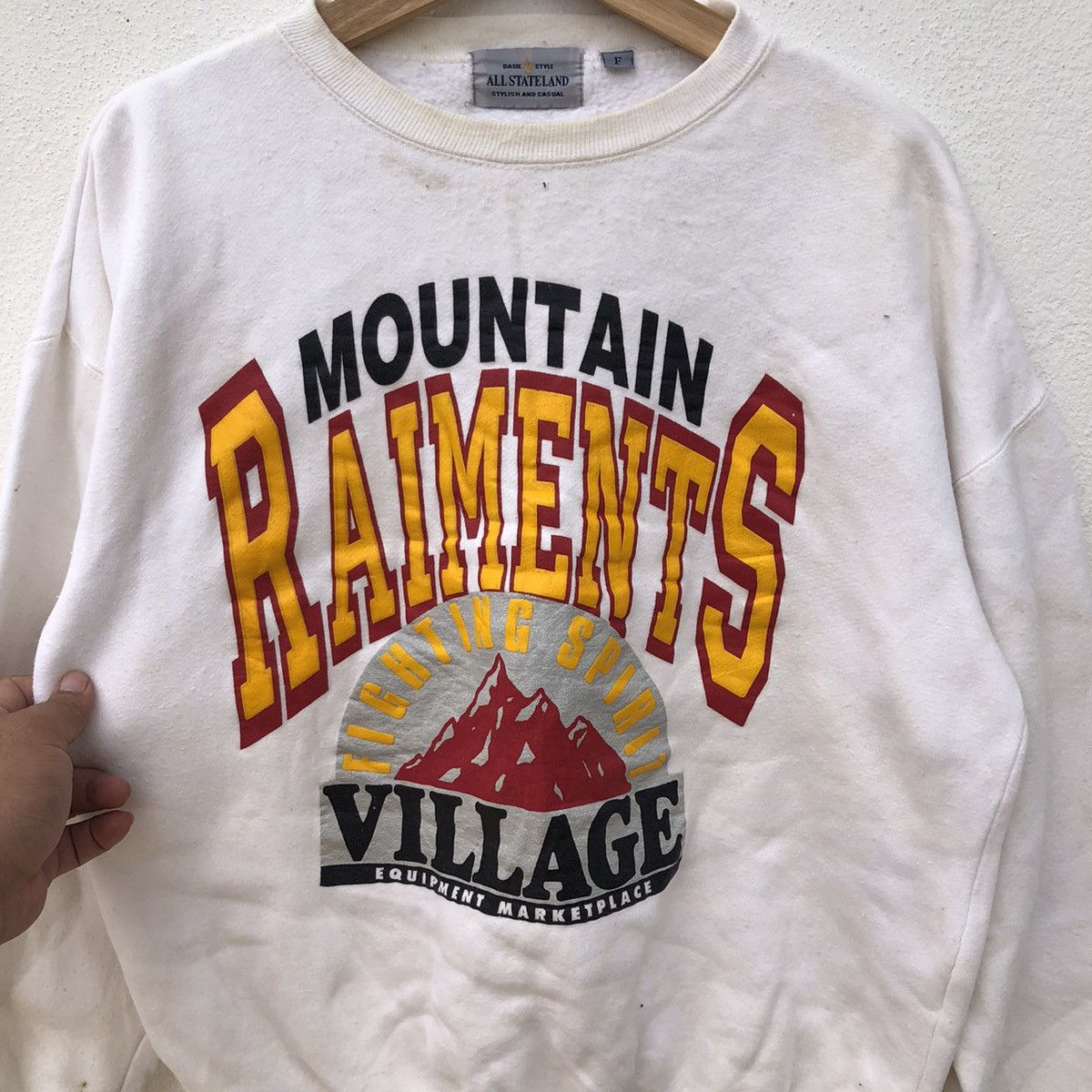Vintage VINTAGE MOUNTAIN RAIMENS SWEATSHIRT BIG LOGO Size US M / EU 48-50 / 2 - 3 Thumbnail