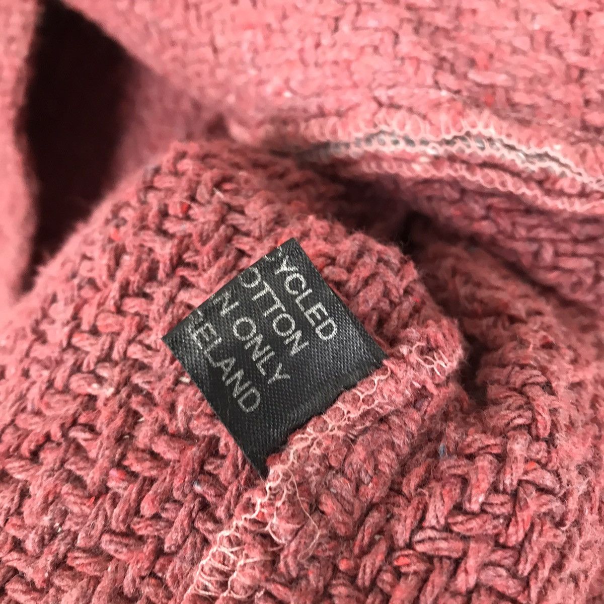 Aran Isles Knitwear × Designer Branigan Weavers Women Crop Top Cape Aran Knitwear Hoodie Size S / US 4 / IT 40 - 9 Thumbnail