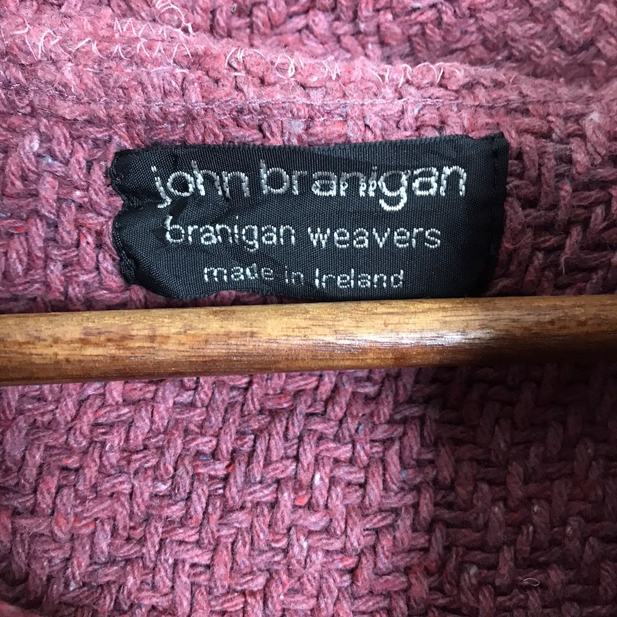 Aran Isles Knitwear × Designer Branigan Weavers Women Crop Top Cape Aran Knitwear Hoodie Size S / US 4 / IT 40 - 7 Thumbnail