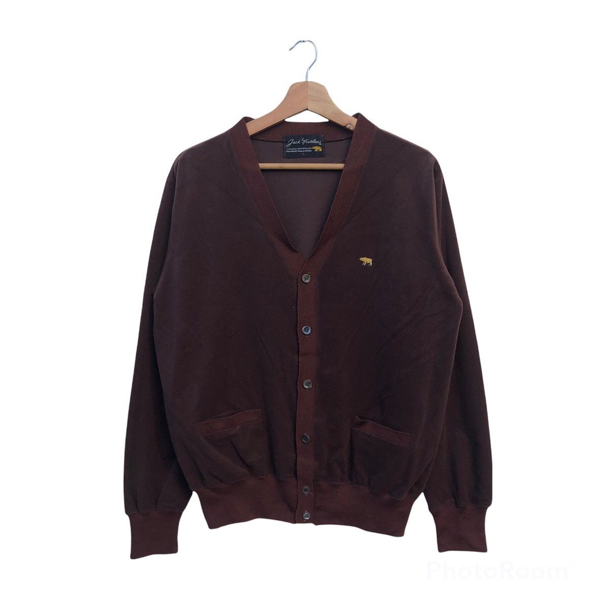 Japanese Brand JACK NICKLAUS BUTTON LIGHT CARDIGAN Size US L / EU 52-54 / 3 - 1 Thumbnail
