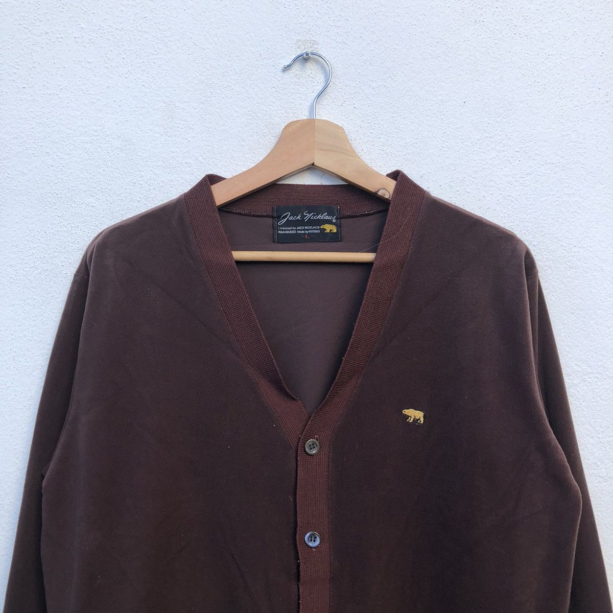 Japanese Brand JACK NICKLAUS BUTTON LIGHT CARDIGAN Size US L / EU 52-54 / 3 - 3 Thumbnail