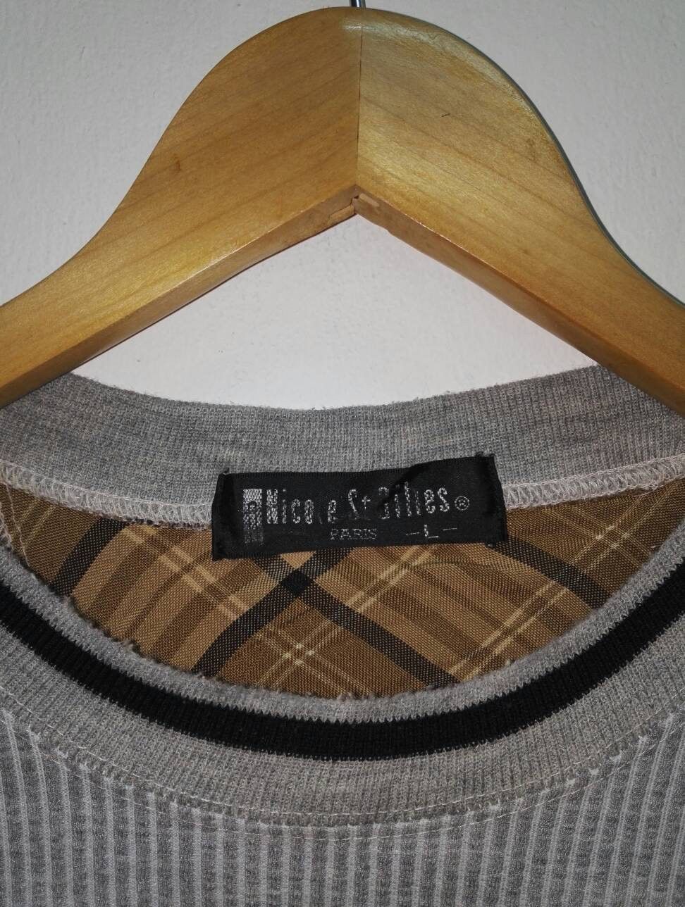 Japanese Brand Nicole St Gilles Paris embroidered Big Logo(ss123) Size US L / EU 52-54 / 3 - 6 Thumbnail