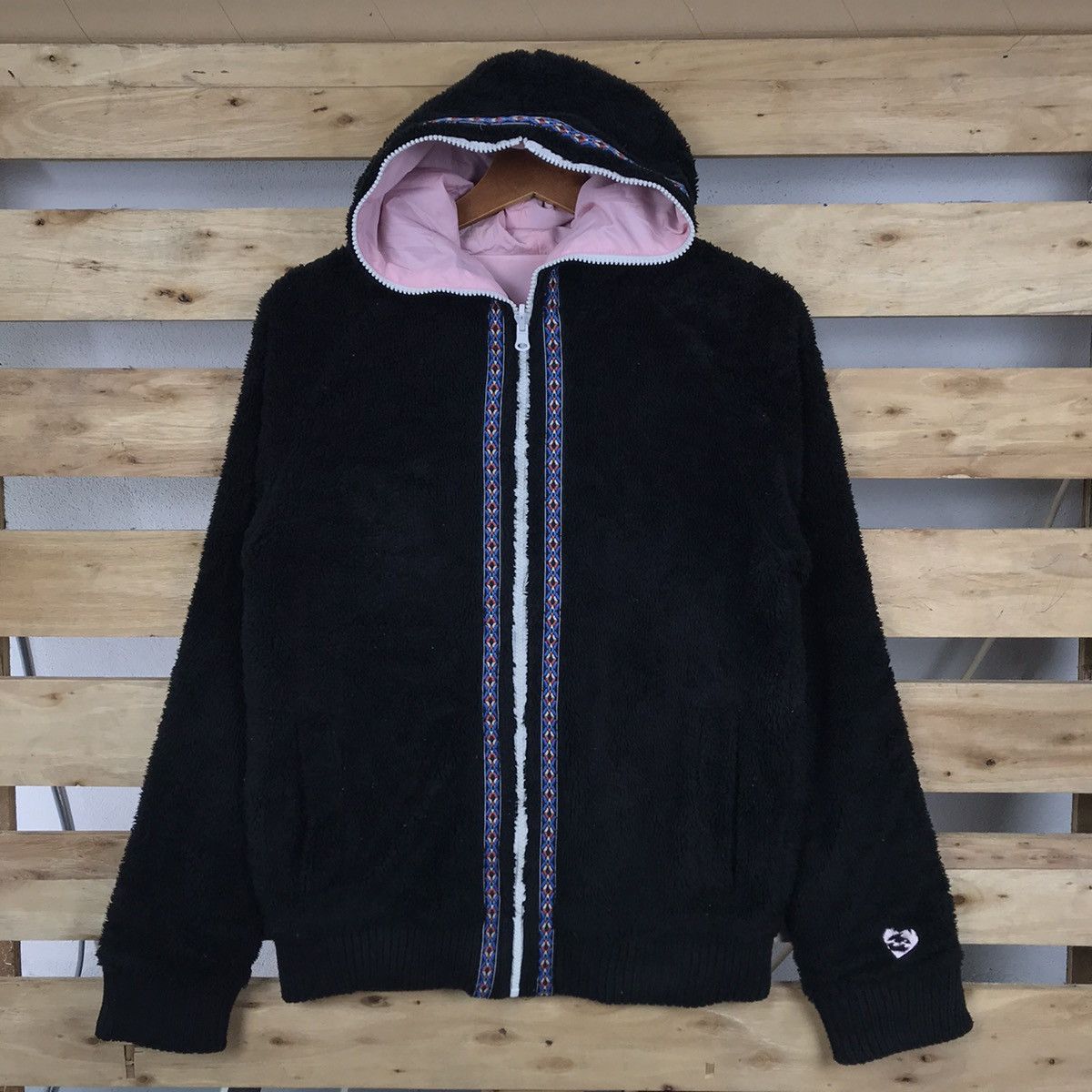Billabong Billabong Reversible Fleece Hoodie Size M / US 6-8 / IT 42-44 - 10 Thumbnail