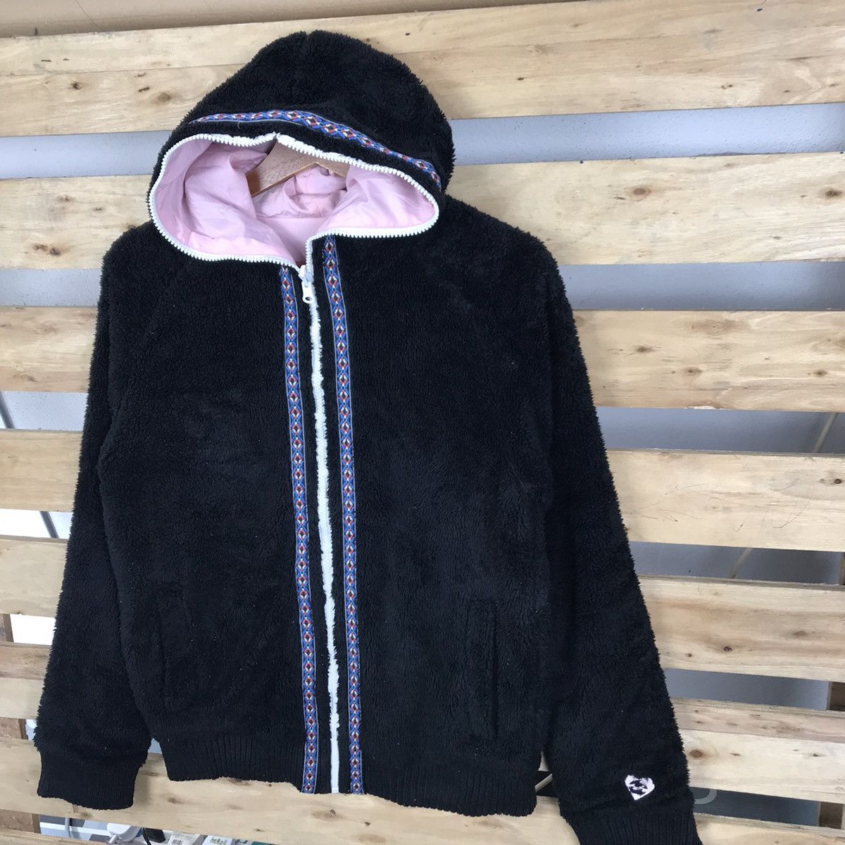 Billabong Billabong Reversible Fleece Hoodie Size M / US 6-8 / IT 42-44 - 4 Thumbnail