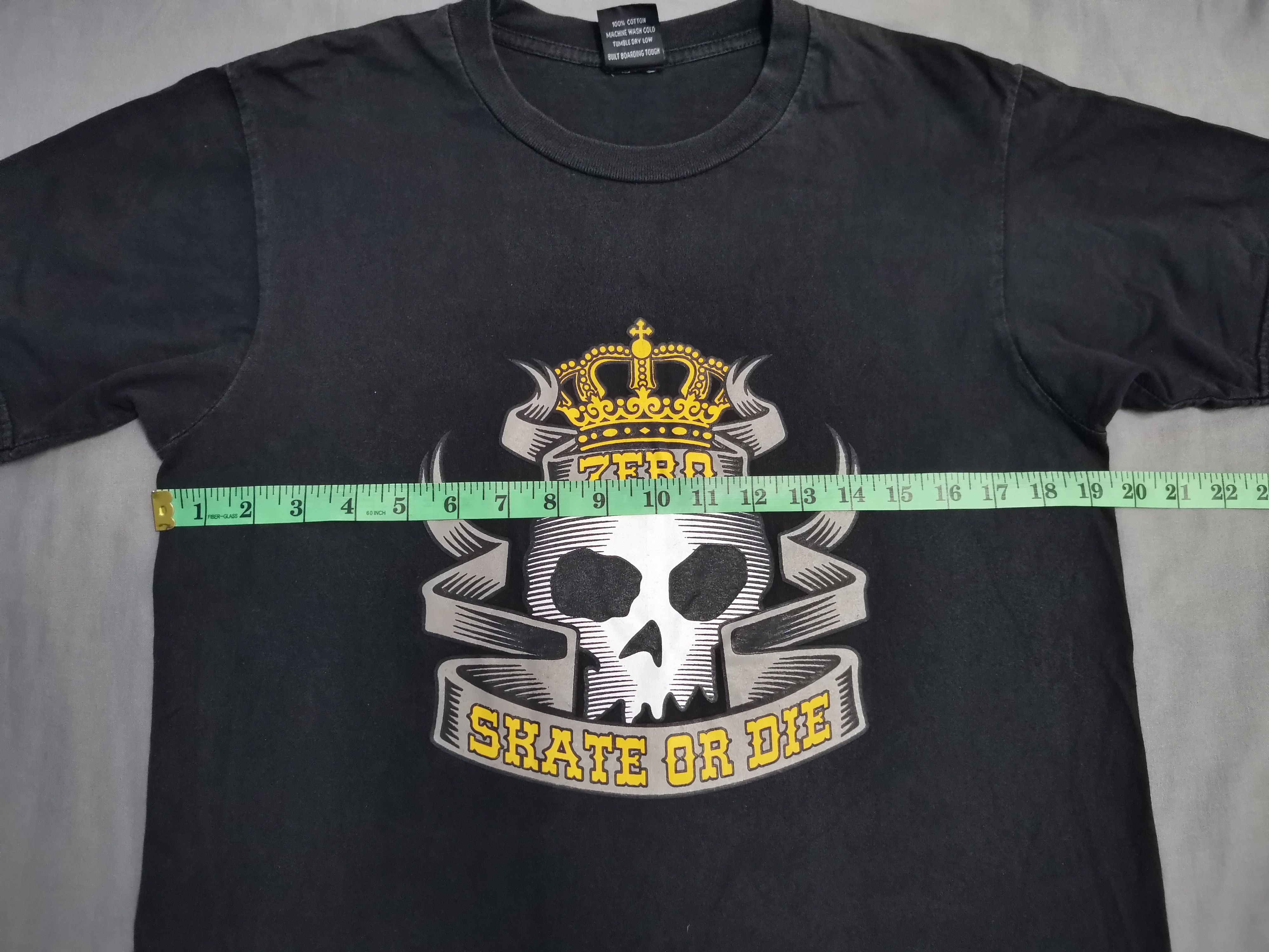 Santa Cruz Skateboards Vintage Zero Skate Or Die Tee Skull Blind Hook-up Size US M / EU 48-50 / 2 - 7 Thumbnail