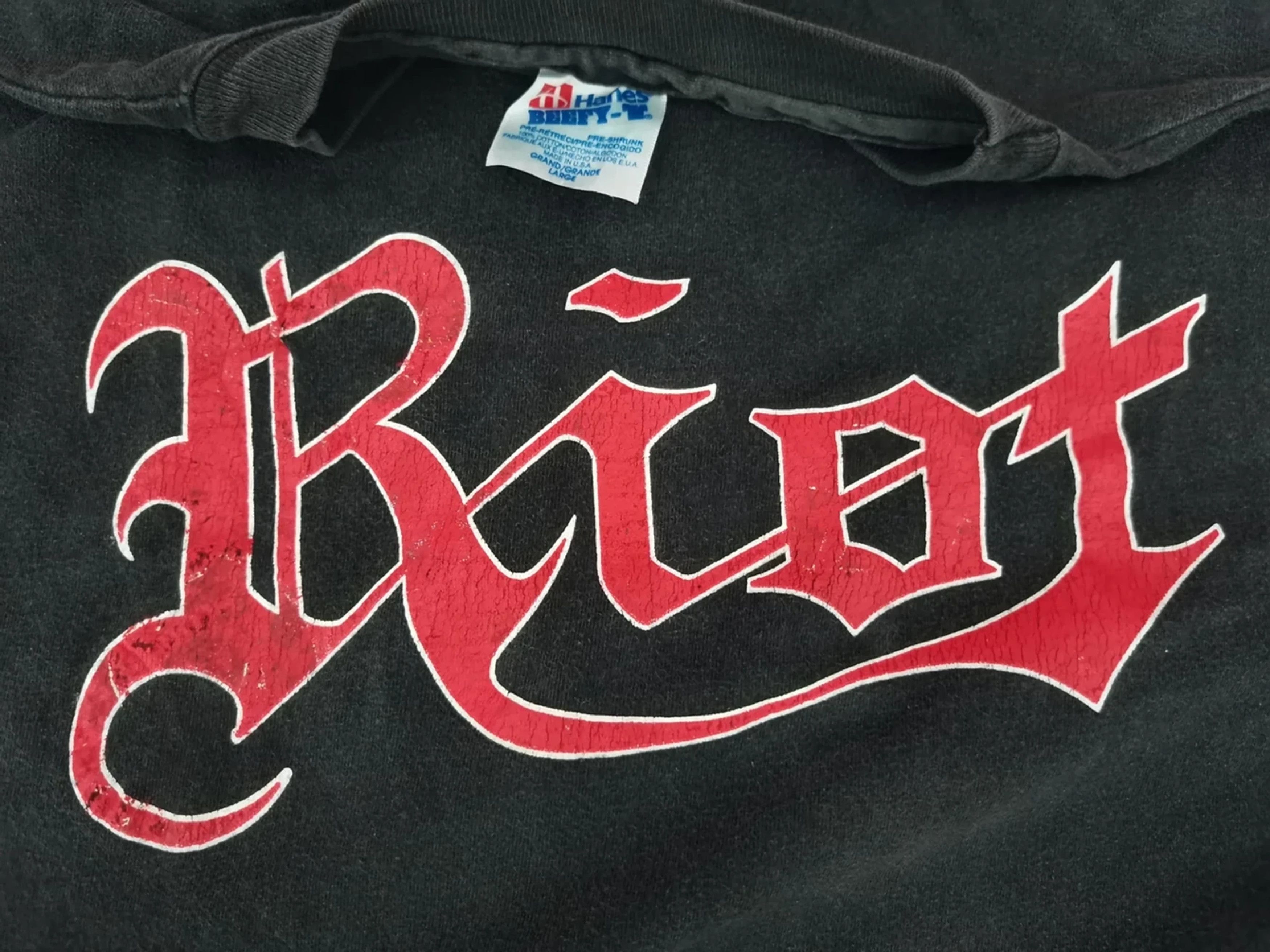 Band Tees Vintage Riot Japan Tour 1994 Band Tee Metallica Nirvana | Grailed