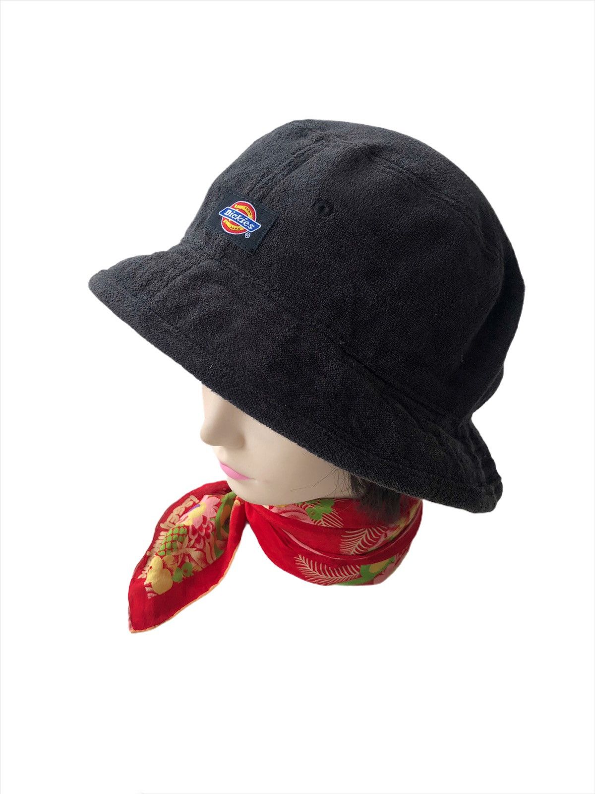 Dickies Y2K Dickies 🇺🇸 ™️ Logo Velvet Minimal Bucket Hat Size ONE SIZE - 3 Thumbnail