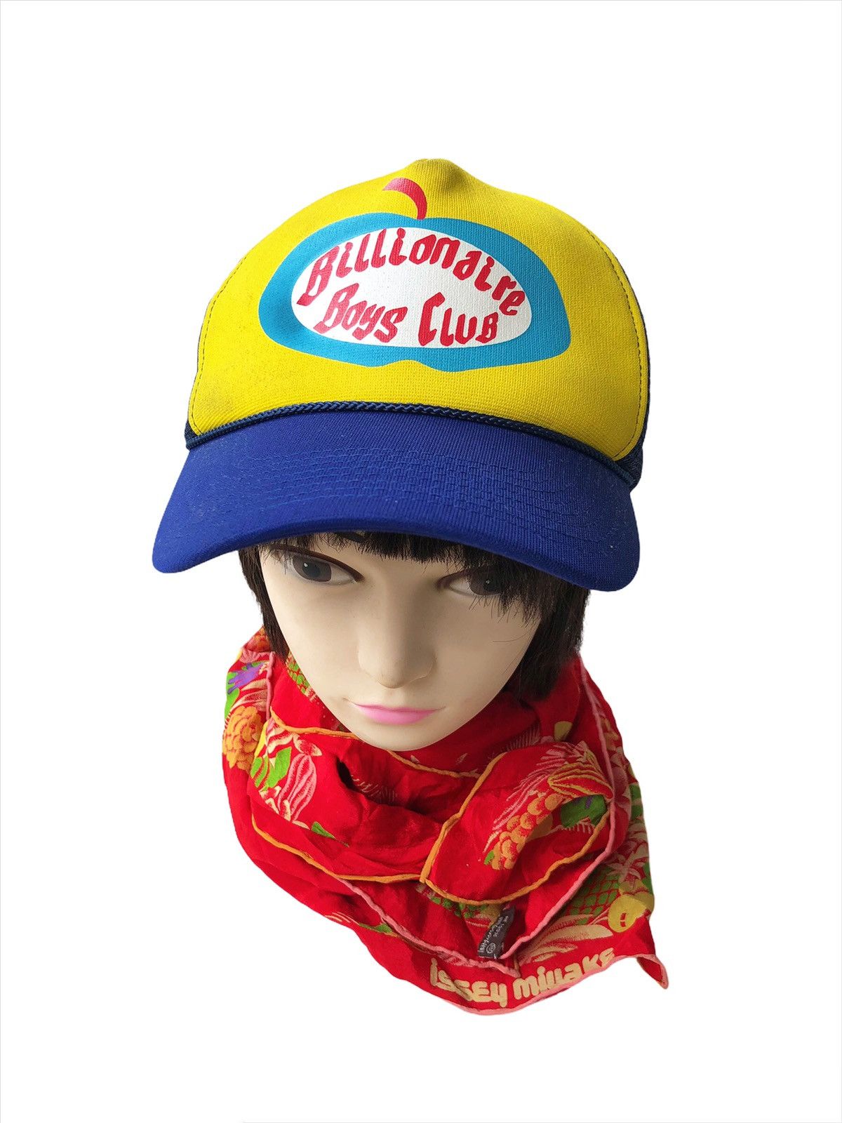 Billionaire Boys Club OG BBC 🇯🇵 IceCream Multicolor Mesh Trucker Cap Hat Size ONE SIZE - 3 Thumbnail