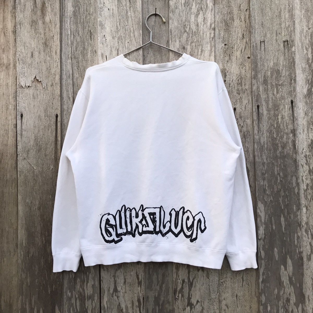 Quiksilver × Vintage Vintage Quiksilver Crewneck Sweatshirt Spell Out Big logo Size US M / EU 48-50 / 2 - 8 Thumbnail