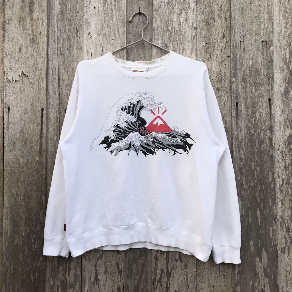 Quiksilver × Vintage Vintage Quiksilver Crewneck Sweatshirt Spell Out Big logo Size US M / EU 48-50 / 2 - 1 Thumbnail