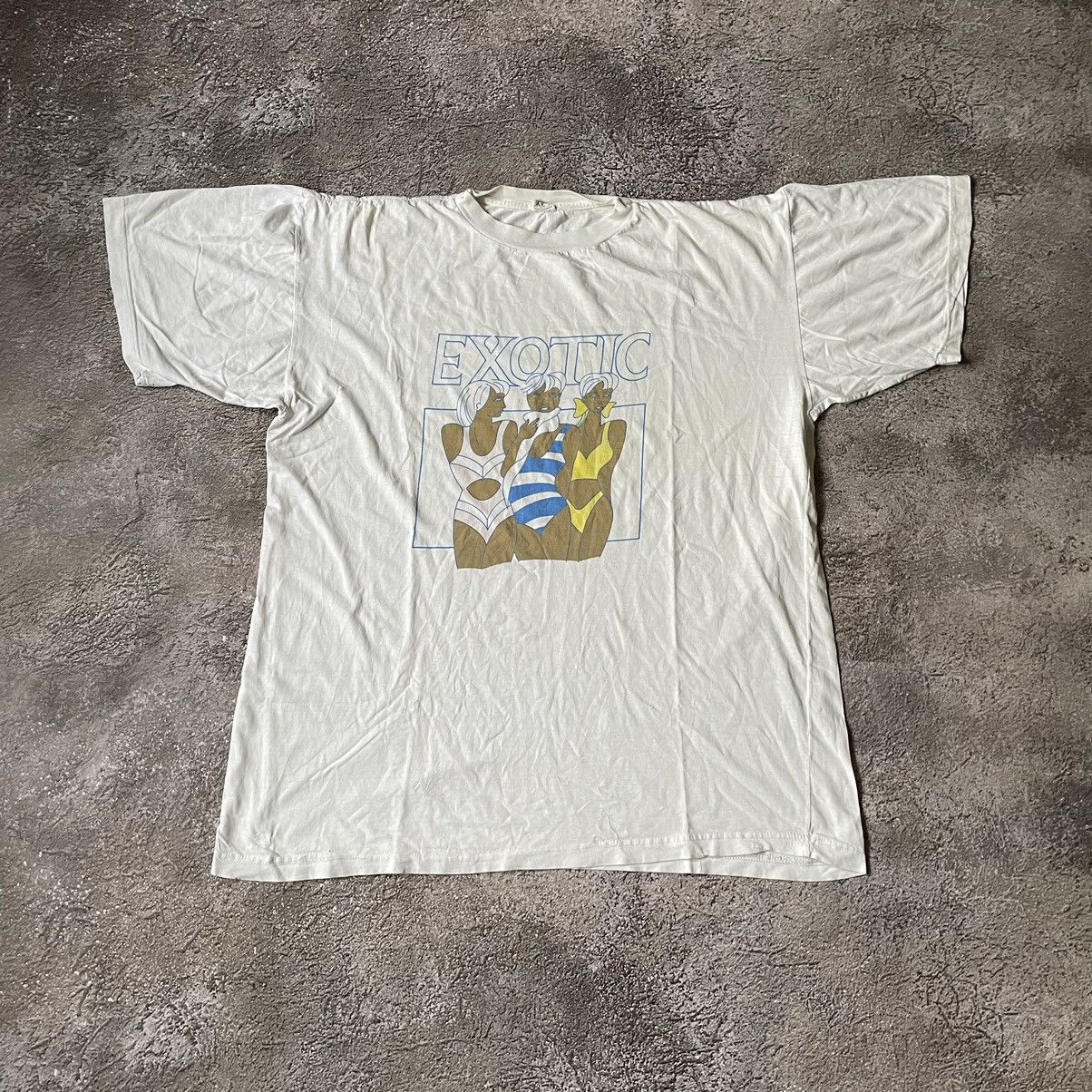 Vintage Vintage Y2K Sun Faded Graphic Tee Streetwear Skate Baggy M Size US M / EU 48-50 / 2 - 3 Thumbnail
