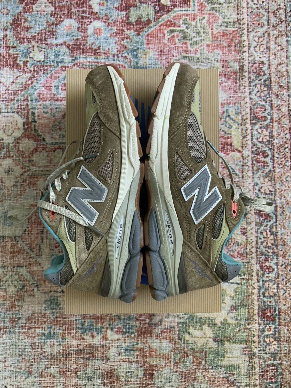 Bodega × New Balance Bodega x New Balance 990v3 Here To Stay Size US 7.5 / EU 40-41 - 1 Thumbnail