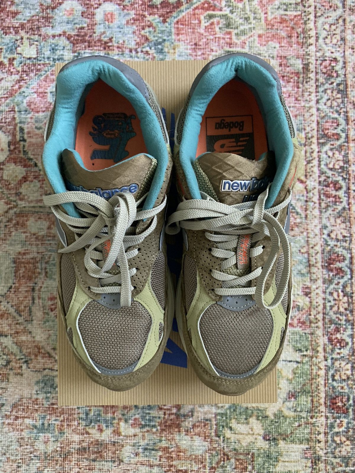 Bodega × New Balance Bodega x New Balance 990v3 Here To Stay Size US 7.5 / EU 40-41 - 2 Thumbnail