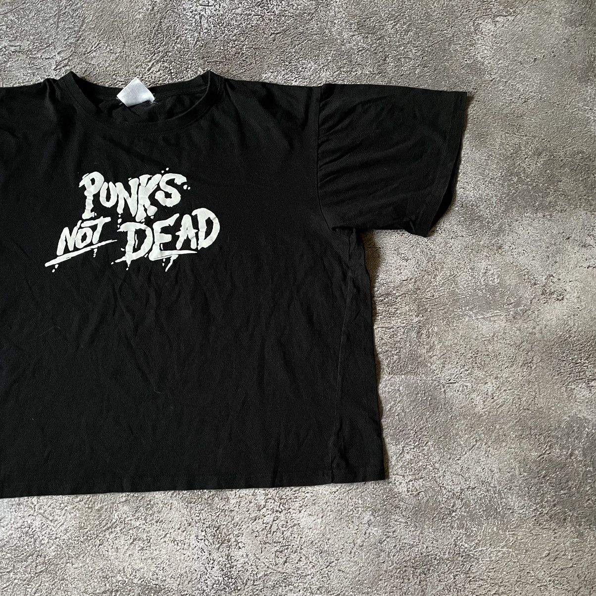 Vintage Vintage Y2K Punk Graphic Tee Distressed Streetwear Baggy L Size US L / EU 52-54 / 3 - 3 Thumbnail