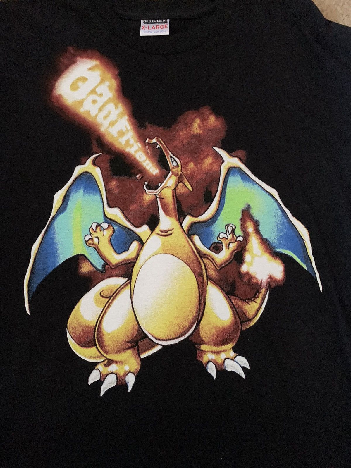 Badfriend Badfriend Charizard Tee Size US XL / EU 56 / 4 - 3 Thumbnail