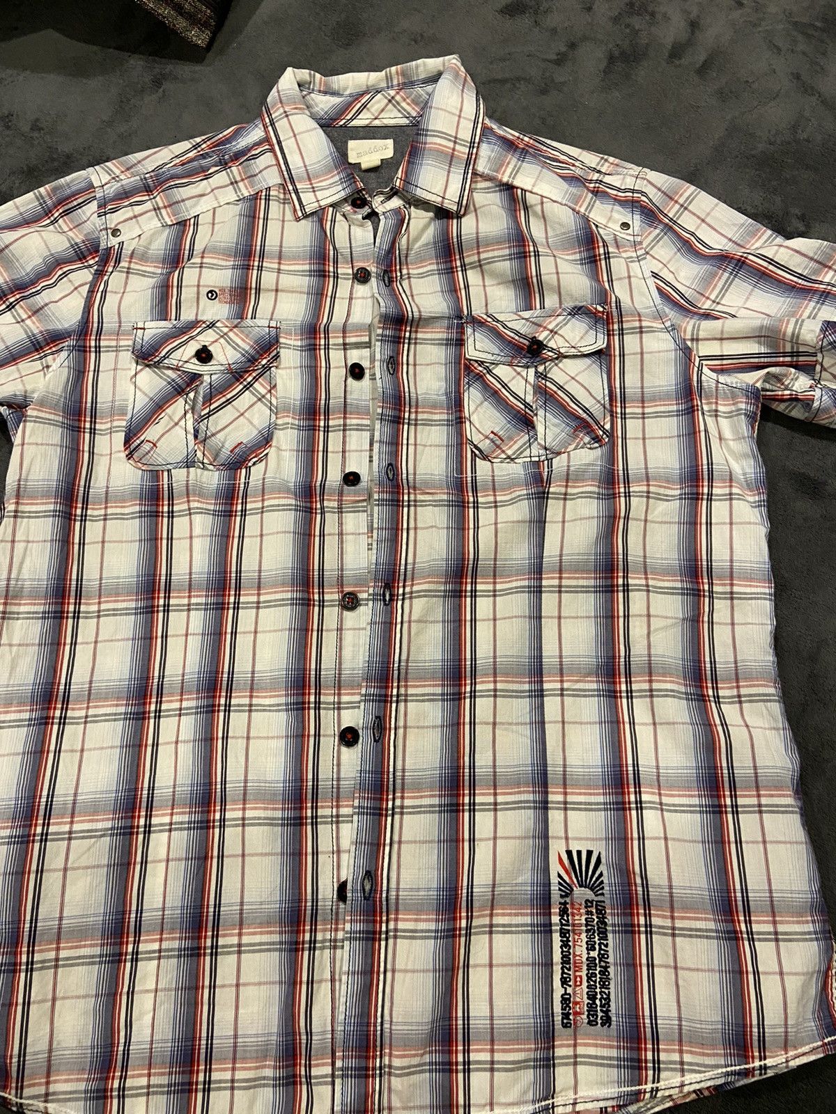 Vintage Maddox button up shirt Size US M / EU 48-50 / 2 - 1 Thumbnail