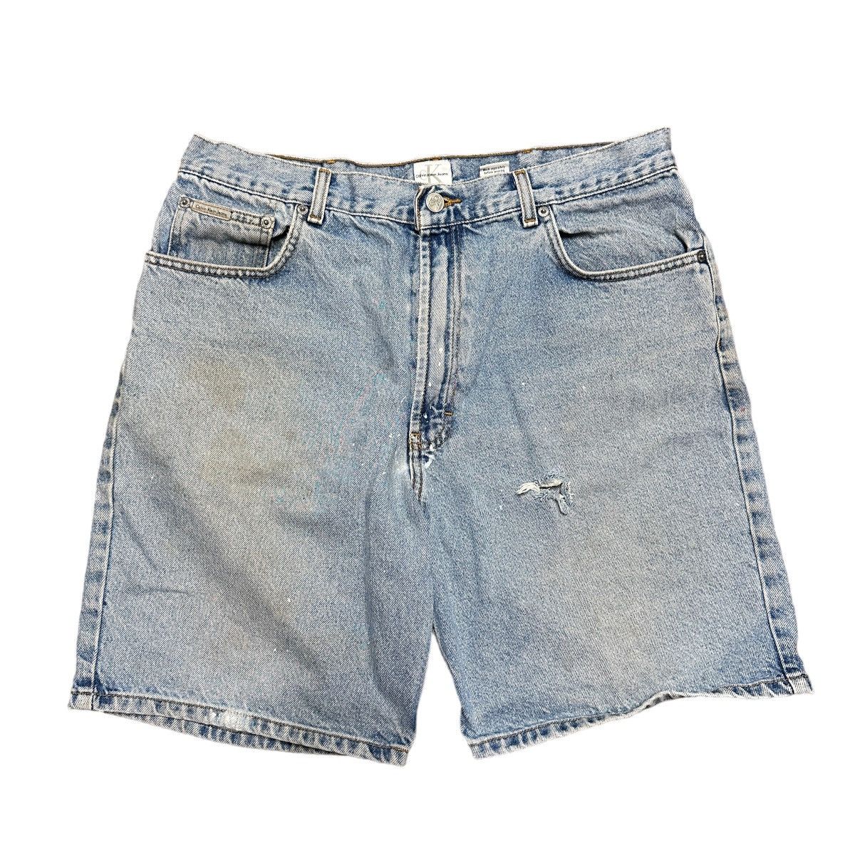 Calvin Klein Vintage 90s Calvin Klein Jean Denim Jort Shorts | Grailed